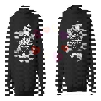 Nursing Supervisor Candy Heart Valentine's Day RN Nurse Sweatshirt - Monsterry