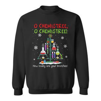 O Chemistree Wie Schön Sind Ihre Zweige Science Xmas Sweatshirt - Geschenkecke