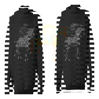 Obra De Arte De Caballo Diseño De Caballo Equitación Animales Caballo Camisa de entrenamiento - Regaloses