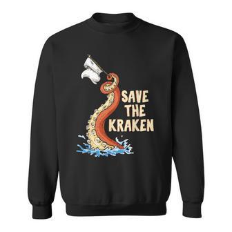 Octopus Save The Kraken Sweatshirt - Geschenkecke