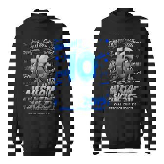 Official Double Digits 10 Year Old 10Th Birthday Boy Sweatshirt - Thegiftio UK
