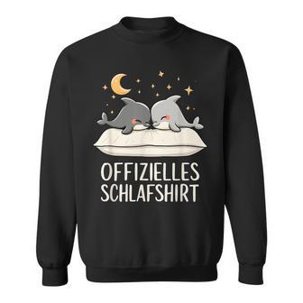 Official Sleep Dolphin Dolphins Sweatshirt - Geschenkecke