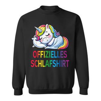 Official Sleep Unicorn Pyjamas Unicorn Sweatshirt - Geschenkecke