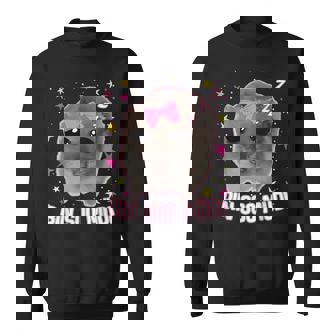 Offizielles Schlaf Sad Hamster Meme Bin So Müdi Schlaf Sweatshirt - Geschenkecke