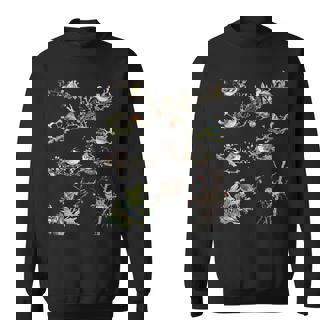 Oiseaux Des Jardins Troglodyte Mignon Merle Moineau Mésange Sweater e - Cadeauxyz