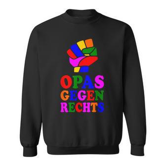 Opas Gegen Rechts Sweatshirt - Geschenkecke