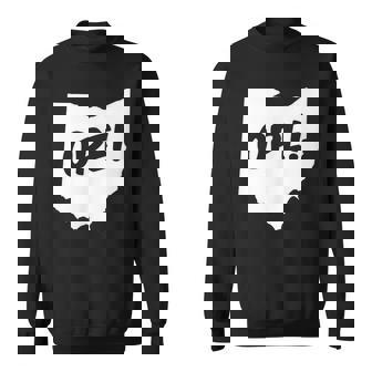 Ope Ohio Silhouette Outline Wholesome Sweatshirt - Monsterry