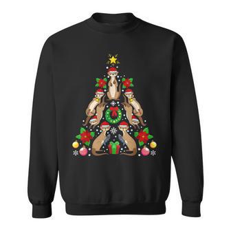 Otter Christmas Tree Christmas Fish Sweatshirt - Geschenkecke