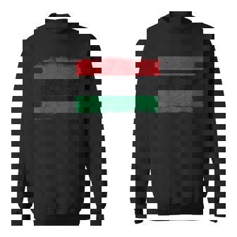 PAN AFRICAN FLAG BLACK LIBERATION BANNER BLACK PRIDE Sweatshirt - Monsterry
