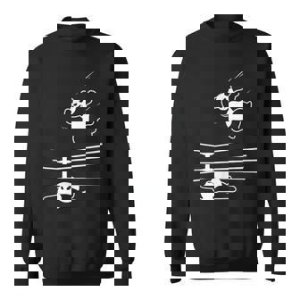 Panda Bear Wrestler Wrestling Grappling Sweatshirt - Monsterry