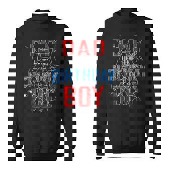 Papá Of The Birthday Boy Spider Web Bday Boy Spider Lover Camisa de entrenamiento - Regaloses