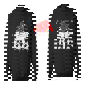 Papa Claus Xmas Family Matching Grandpa Christmas Sweatshirt - Monsterry