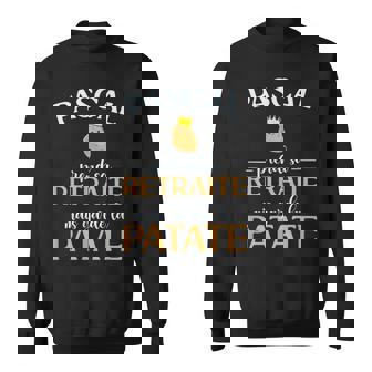 Pascal Retraite Idee Cadeau Pot De Depart Homme Sweater e - Cadeauxyz