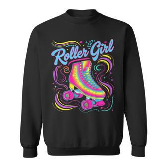 Patines De Ruedas Para Niñas De Los Años 70 80 90 Patines De Ruedas Camisa de entrenamiento - Regaloses