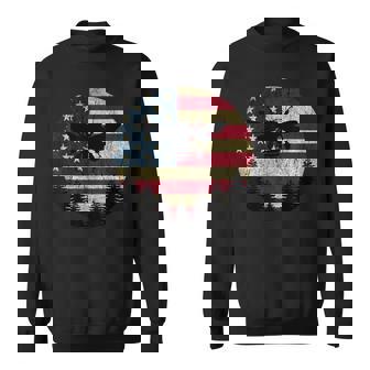 Patriotic Beekeeper Shirt American Flag 4th Of July Bee Sweatshirt - Monsterry