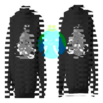 Peas On Earth World Peace Pun Tank Top Sweatshirt - Monsterry