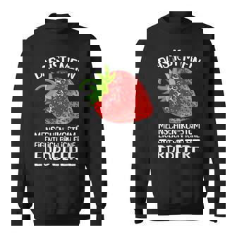 People Strawberry Costume Strawberry Costume Carnival Fancy Dress Sweatshirt - Geschenkecke