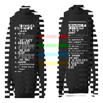 My Perfect Day Playing Board Games Board Game Lover Sweatshirt - Monsterry