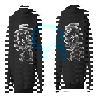 Perfect Medical Industry Items In My Brain Skull X-Ray Head Sweatshirt - Monsterry