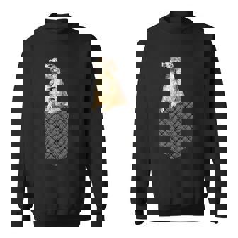 Perro De La Pradera De Bolsillo Divertido Perro De La Pradera En El Bolsillo Sin Mangas Camisa de entrenamiento - Regaloses