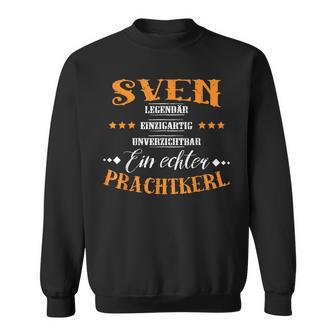 Personalised Sven Magnificent S Sweatshirt - Geschenkecke