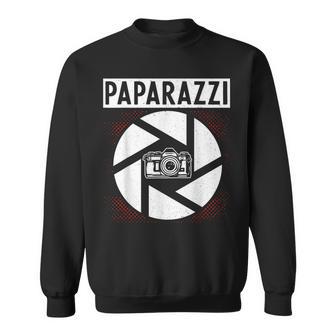 Photography Camera Lens Retro Paparazzi Sweatshirt - Geschenkecke