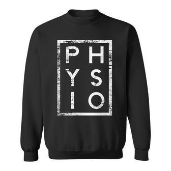 Physio Minimalism Physiotherapist Sweatshirt - Geschenkecke