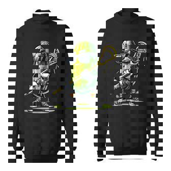 Pickle Playing Lacrosse Sports Trendy For Boys Sweatshirt - Thegiftio UK