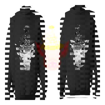 Pig Happy New Year 2021 New Years Eve Party Sweatshirt - Monsterry