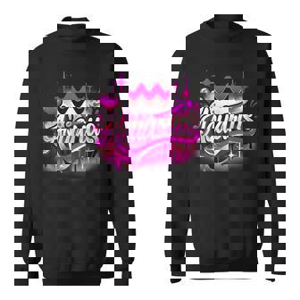 Pink Aquarius Zodiac Star Sign Sweatshirt - Monsterry