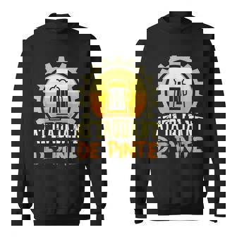 Pint Attacker Drinking Glass Liquor Cider Beverages Sweatshirt - Monsterry