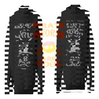 Pirate Swords ARR Cool Halloween Orange Sweatshirt - Monsterry