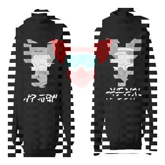 Pistensau Apres Ski Skiing Holiday Sweatshirt - Geschenkecke