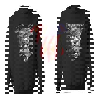 Pit-Bull Terrier Breeder Pittie Dog USA American Pitbull Sweatshirt - Monsterry