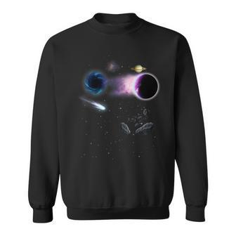 Planets Space Universe Solar System Astronaut Space Sweatshirt - Geschenkecke