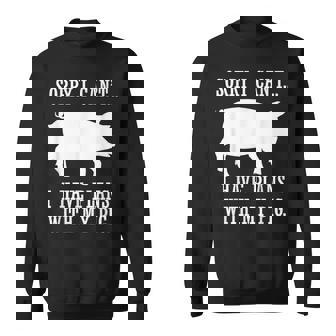 Plans Avec Mon Cochon Farmer Piggy Sweater e - Cadeauxyz