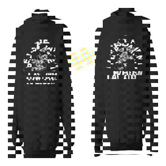 Please Be Patient I Have Autism Puzzle Piece Kid Child Sweatshirt - Monsterry