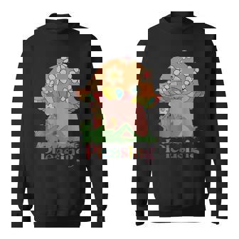 Pleasing Mushroom Bloom Mushroom Sweatshirt - Monsterry