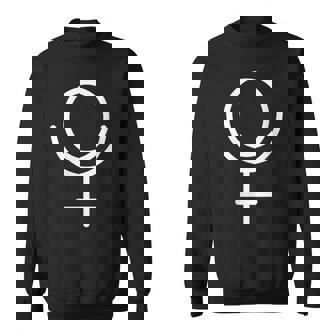 Pluto Symbol – Planet Astrology Zodiac Mystic Occult Witchy Sweatshirt - Monsterry