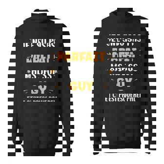 Prénom Je Ne Suis Pas Parfait Mais Je Suis Guy Sweater e - Cadeauxyz