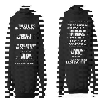 Prénom Je Ne Suis Pas Parfait Mais Je Suis Yann Sweater e - Cadeauxyz
