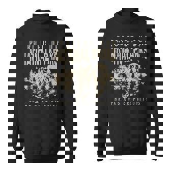 Protect Our National Parks Parks Over Profits Sweatshirt - Thegiftio UK