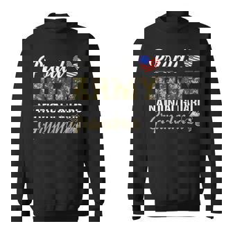 Proud Army National Guard Grandma Military Pride Costume Sweatshirt - Monsterry