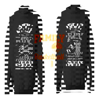 Proud Family Of a Basketball Senior Class Of 2025 Graduation Sweatshirt - Monsterry