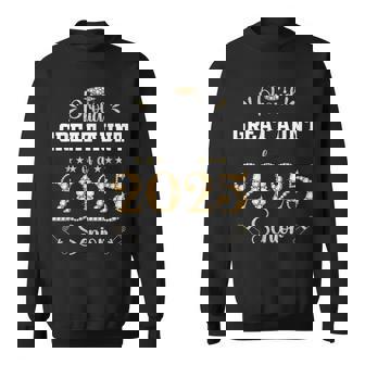 Proud Great Aunt Of A 2025 Senior Graduate Graduation Sweatshirt - Monsterry