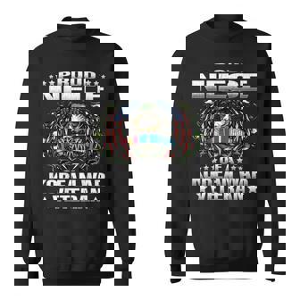 Proud Niece Of A Korean War Veteran Military Vet's Family Sweatshirt - Monsterry