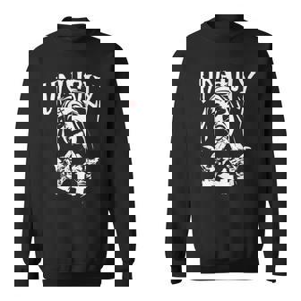 Provocative And Expressive Rebellious Fashion Unholy Sweatshirt - Seseable