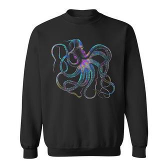 Psychedelic Octopus Octopus Sweatshirt - Geschenkecke