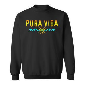 Puraida Costa Rica Sea Beach Sun Way Of Life Summer Sweatshirt - Geschenkecke