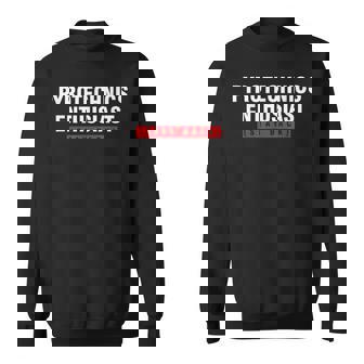 Pyrotechnics Enthusiast Stay Back Pyro Fireworks Pyromaniac Sweatshirt - Monsterry